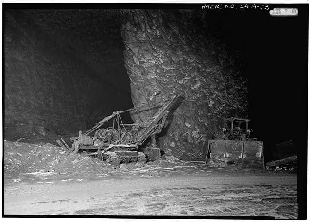 Photo:Avery Island LA 1900s Rusted Marion Electric Shovel Salt Works