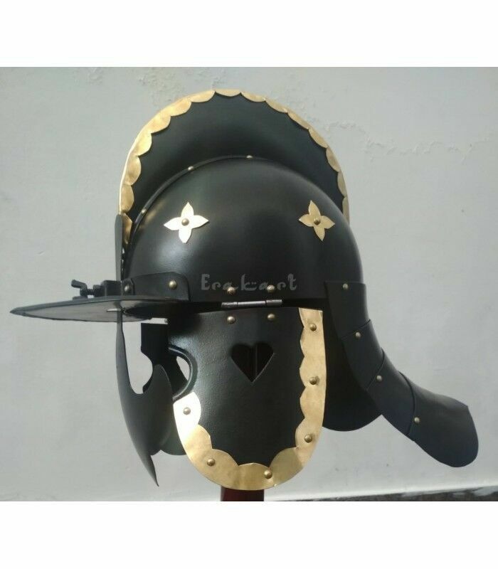 Christmas Brass & Steel Hussar Helmet Steel Armor Hussar Helmet