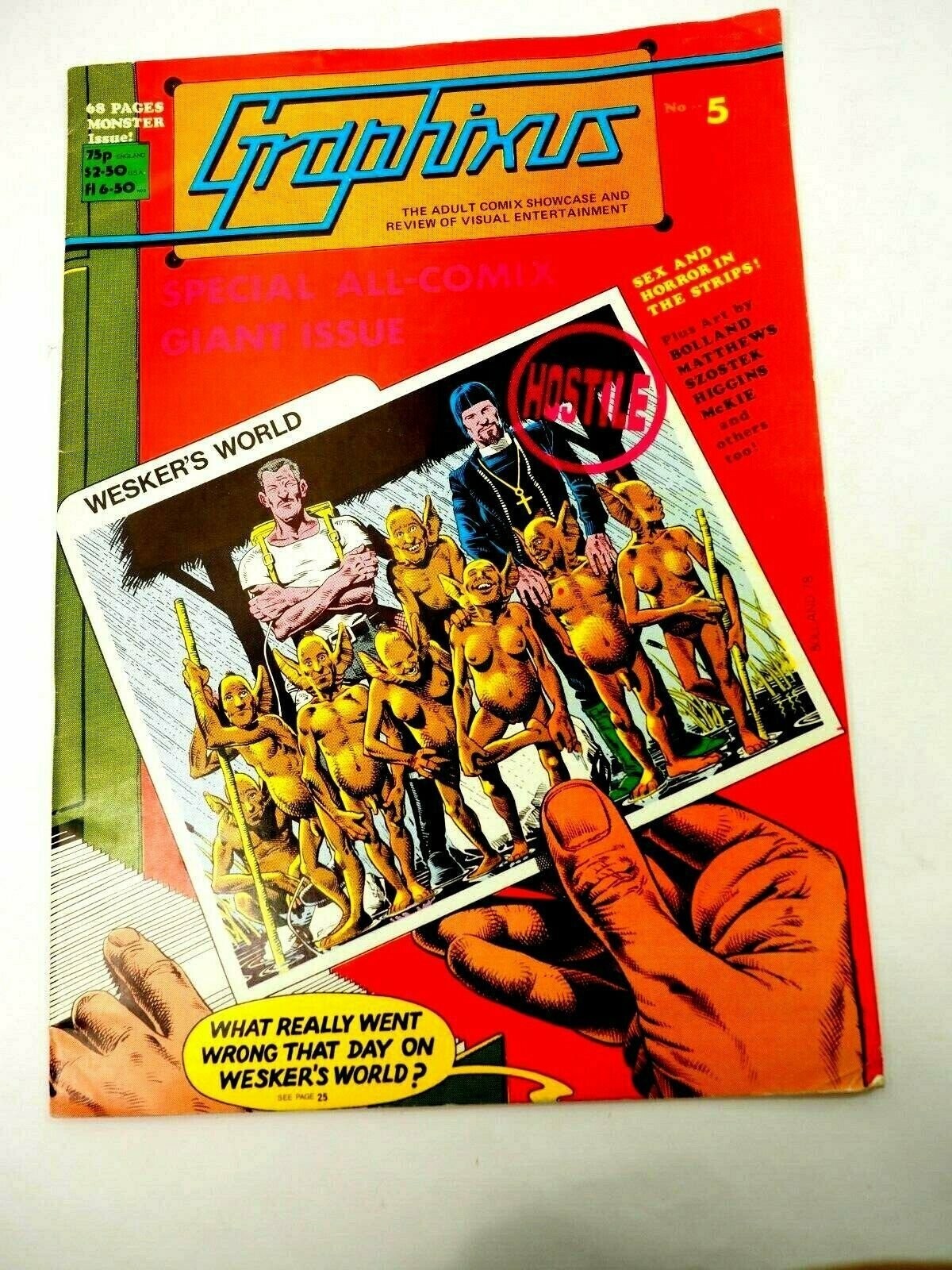Graphixus April-May 1978 Aug-Sept 1978 Volume #1 Issue #5 Graphixus April-May 1978 Aug-Sept 1978 Volume #1 Issue #5