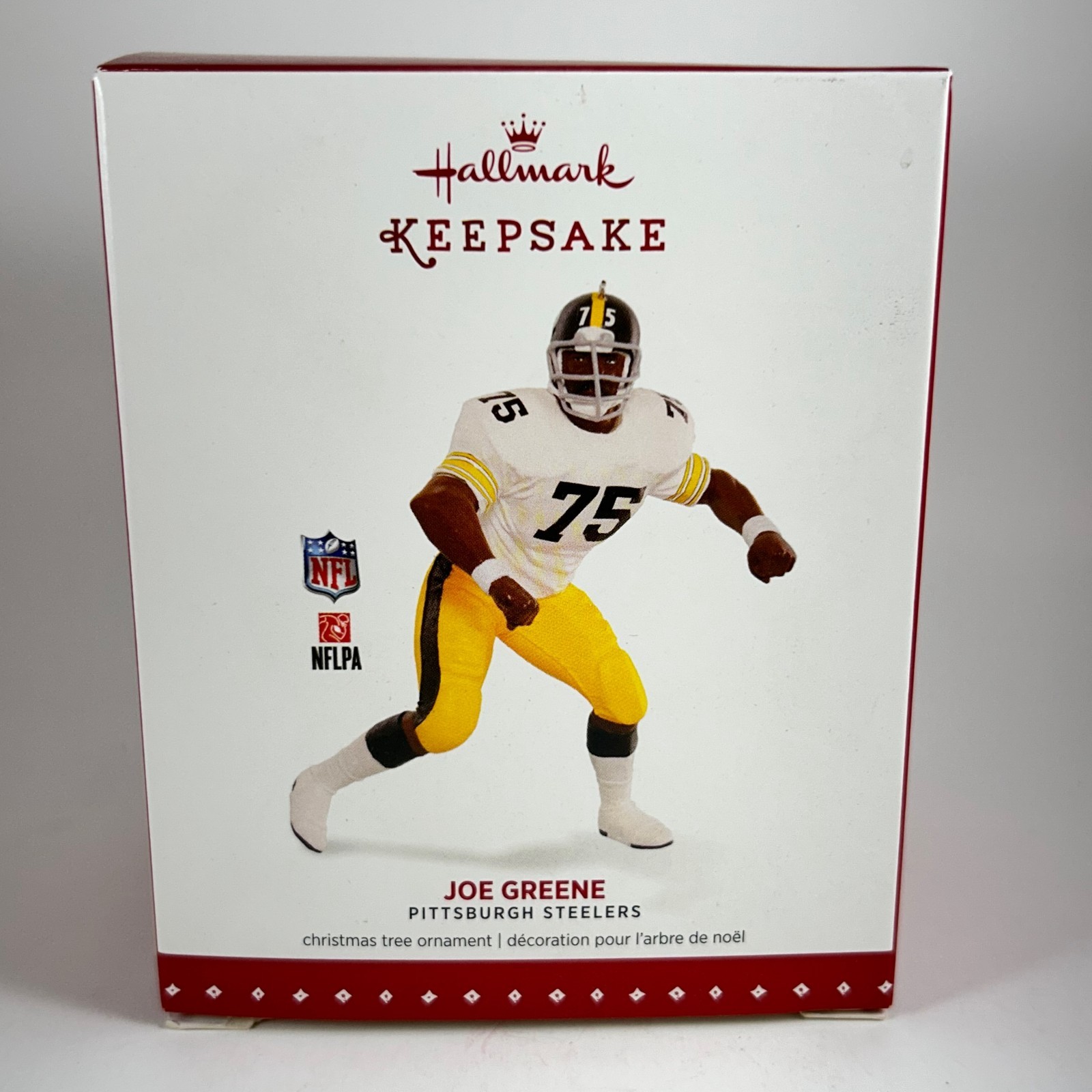 Football Legend Mean Joe Greene 2015 Hallmark Ornament - NFL Pittsburgh Steelers