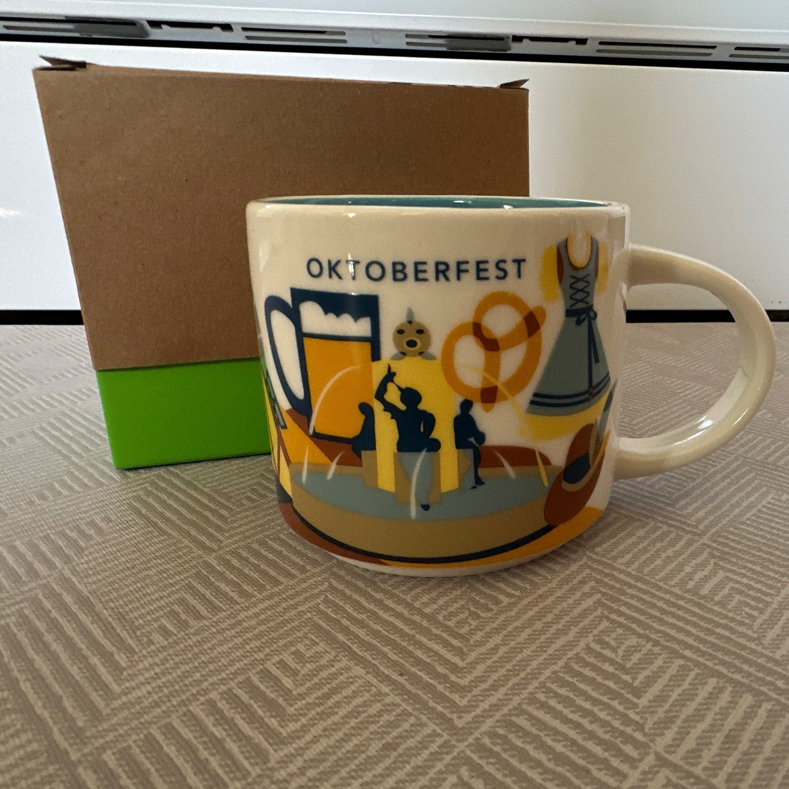 NEW Starbucks You Are Here Collection Oktoberfest Ceramic Mug 2023 NEW IN BOX
