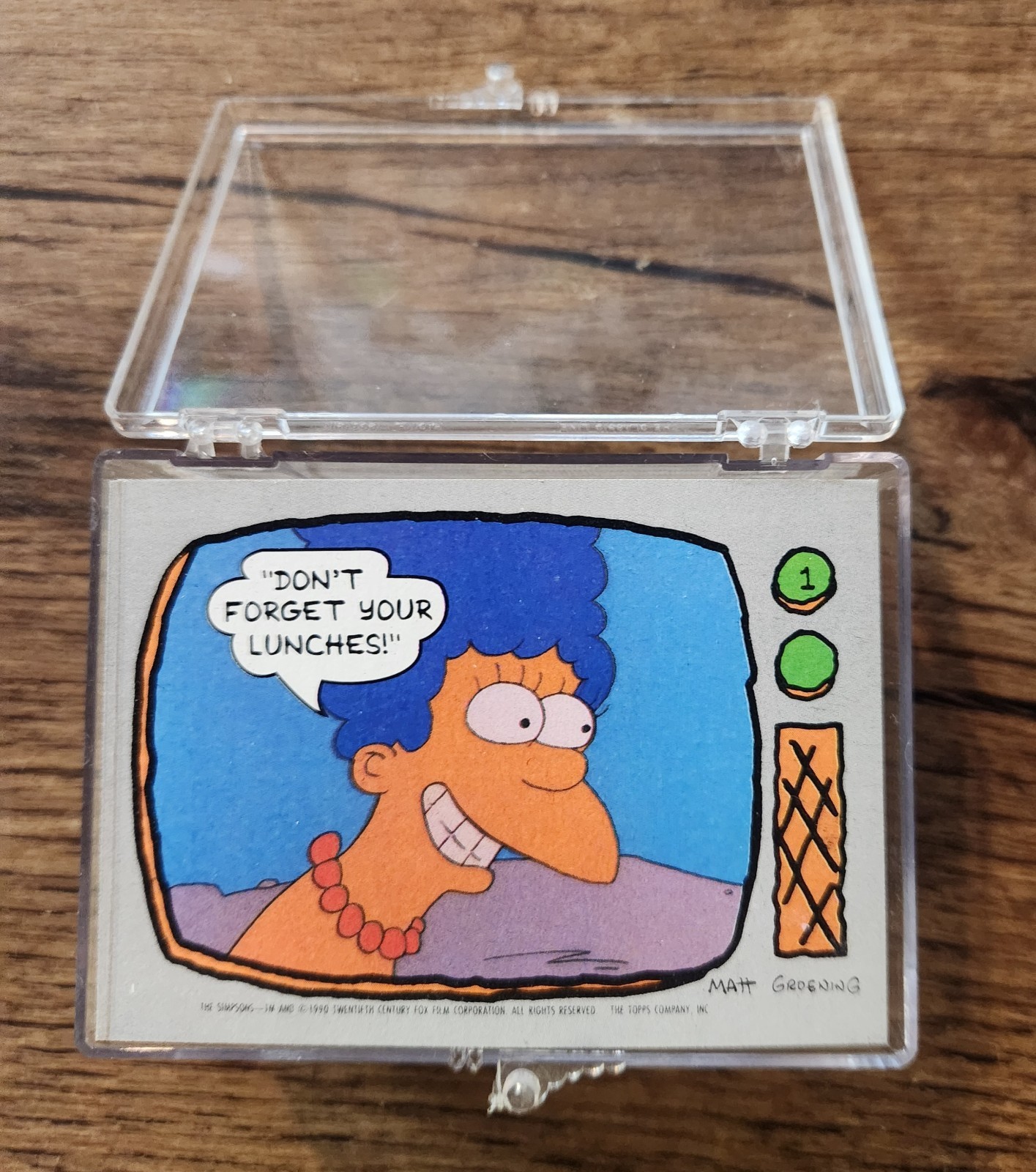 1990 Topps The Simpsons Cards -- Complete Base Set -- (#1-88)
