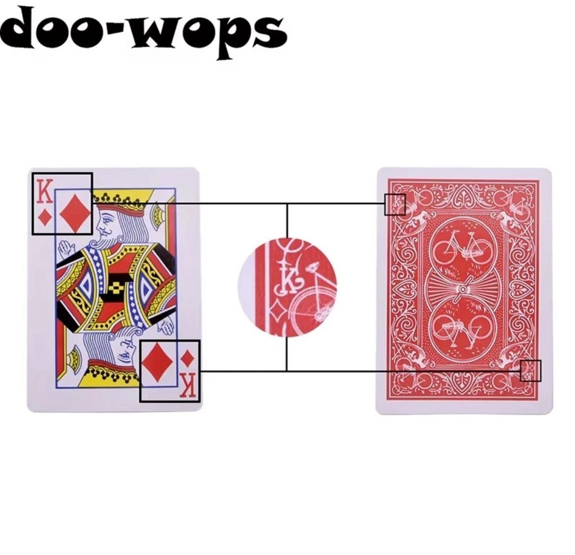 Marked Cards Stripper Deck Playing Cards Magic Tricks Poker Magia Close Up