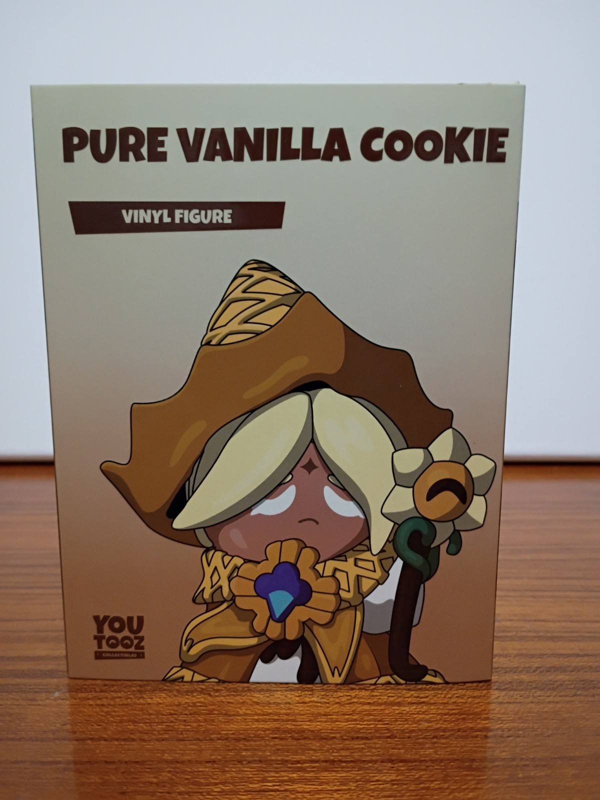 YouTooz Cookie Run Kingdom Pure Vanilla Cookie Vinyl Figure w/ Protector