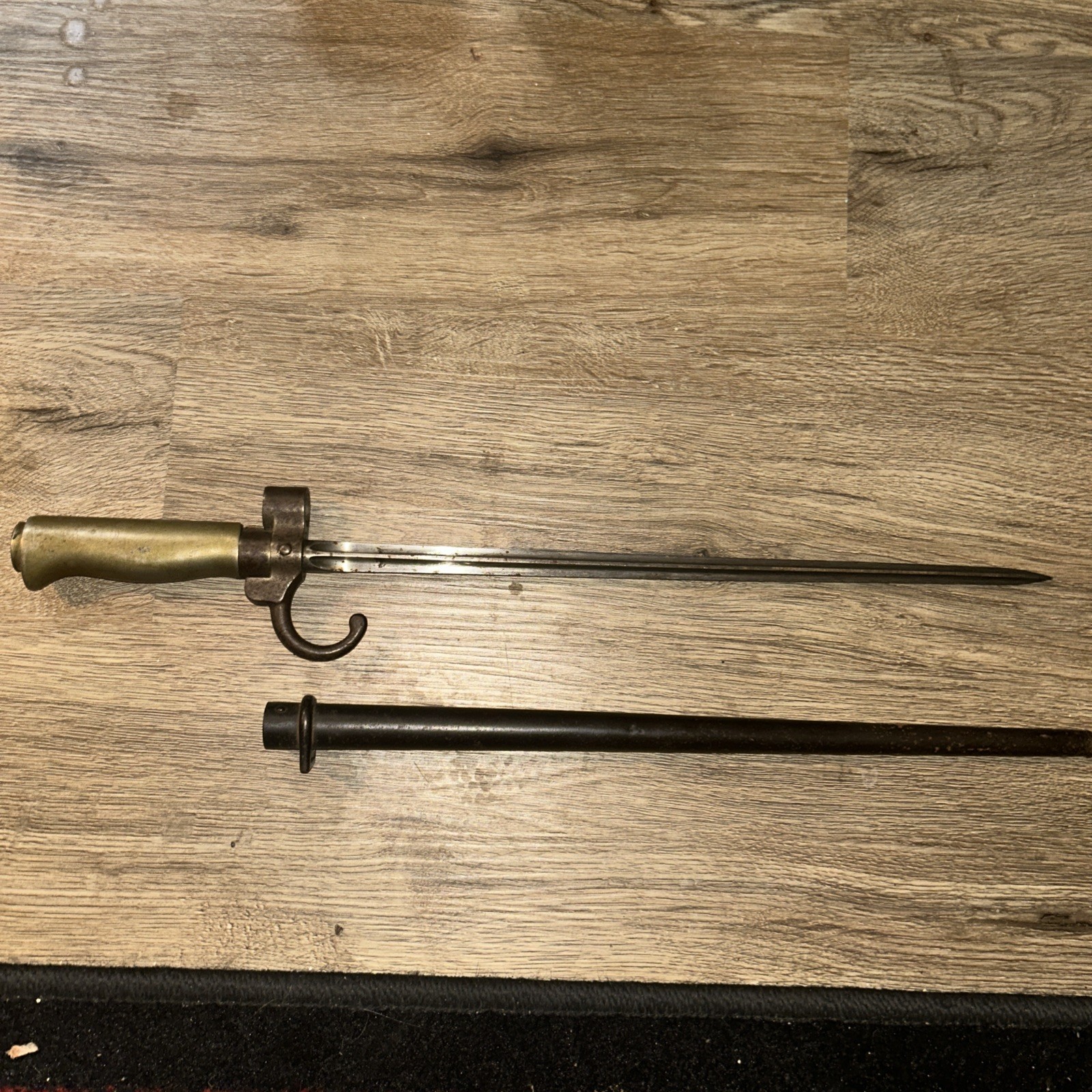 Ww1 Metal HANDLE ORIGINAL M1886/93 FRENCH LEBEL \