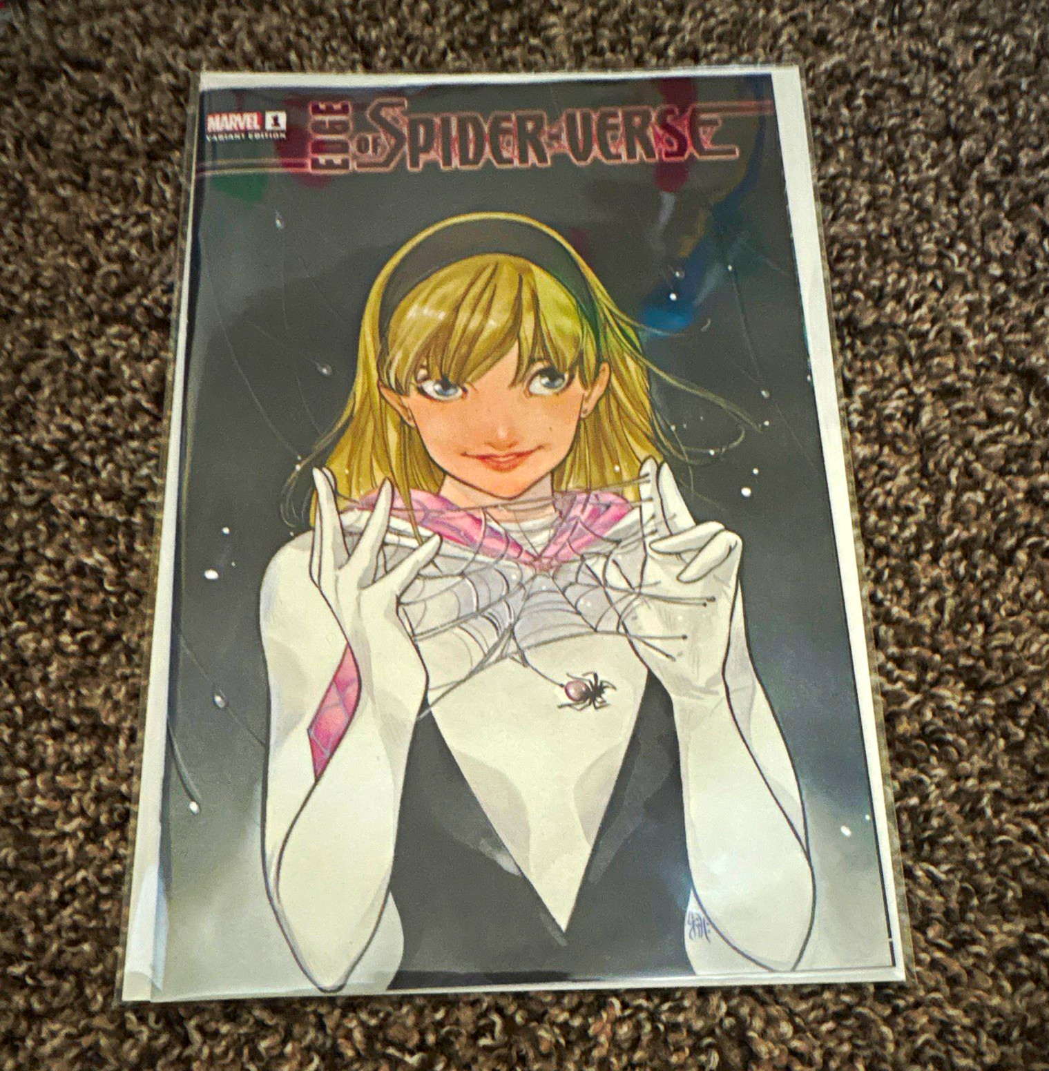 Marvel Edge of Spider-Verse #1 Variant Cover Spider-Gwen Modern Age Single Issue