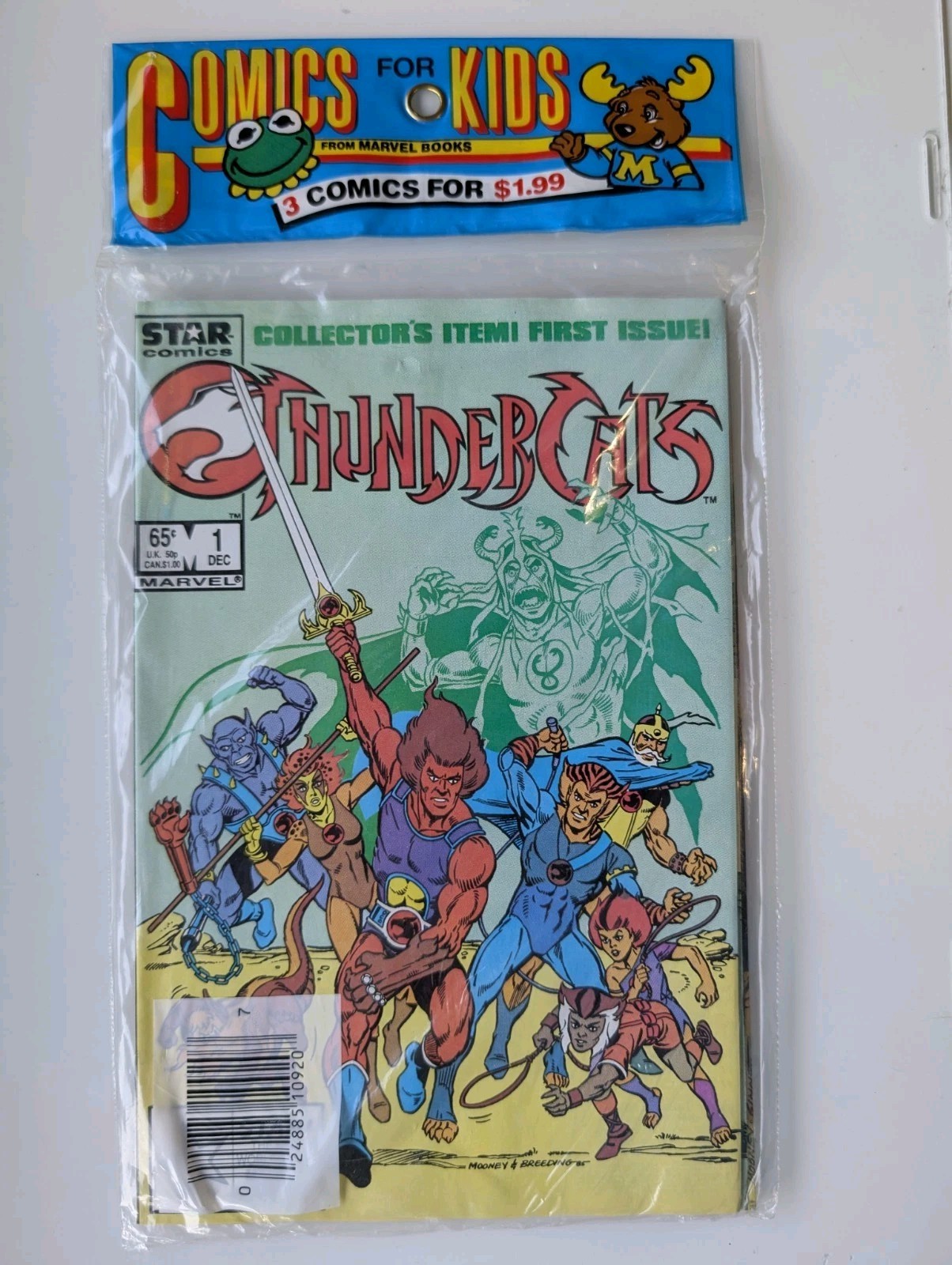 SEALED 3 PACK Thundercats 1 2 & 3 LOT Key 1st Appearance Unopened New Star 1985