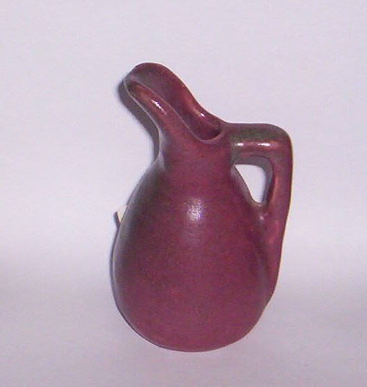 NILOAK Pottery Miniature Pitcher 3 1/2\