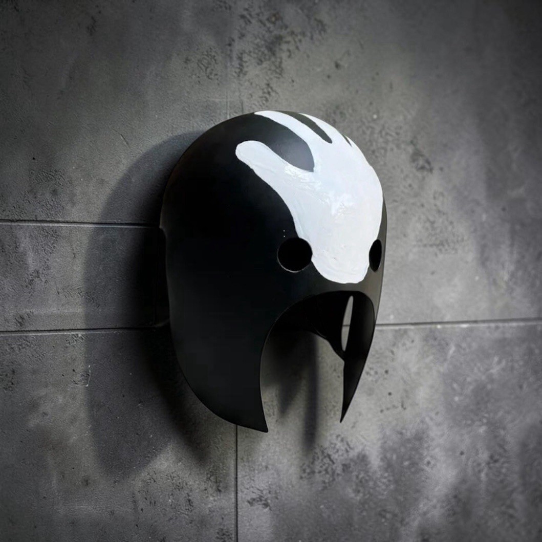 18G Medieval Steel Uruk-Hai Berserker Helmet Black LOTR Inspired Warrior Cosplay