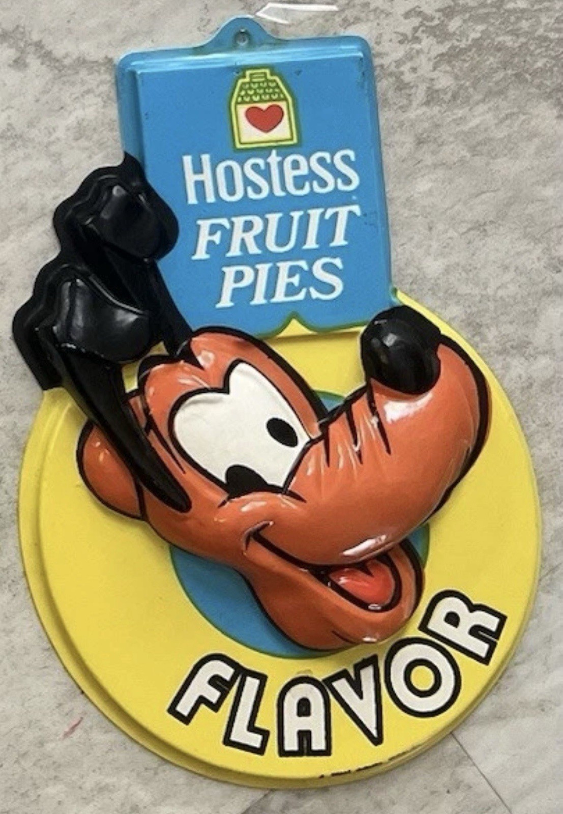 Vintage Disney Hostess Fruit Pies Pluto Flavor Grocery Store Promo Display Vintage Disney Hostess Fruit Pies Pluto Flavor Grocery Store Promo Display