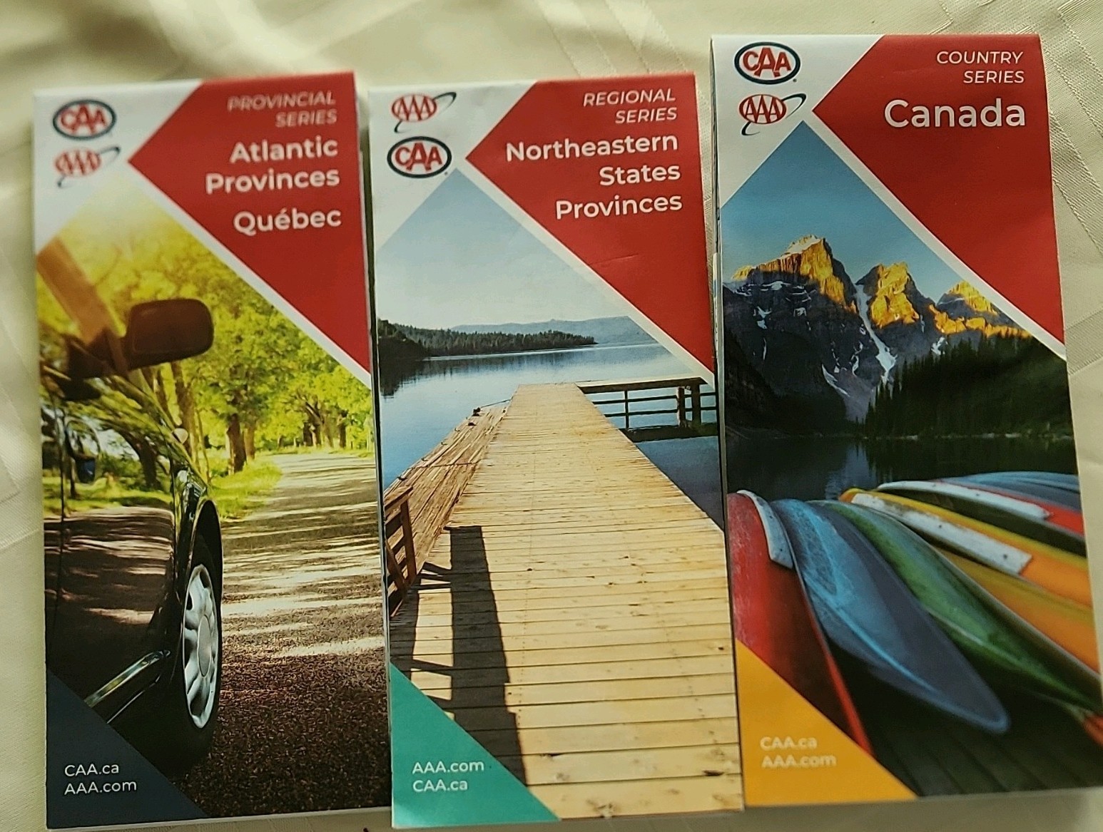 AAA/CAA 2024 Travel Maps: Atlantic Provinces, Quebec & Northeast