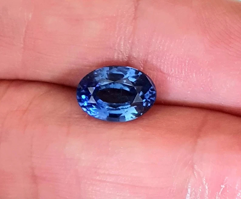 Certified 8 Ct+ Natural Flawless Blue Sapphire CertifieCut Best Loose Gemstone Certified 8 Ct+ Natural Flawless Blue Sapphire CertifieCut Best Loose Gemstone