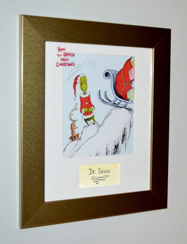 DR. SEUSS Signed AUTOGRAPH, \