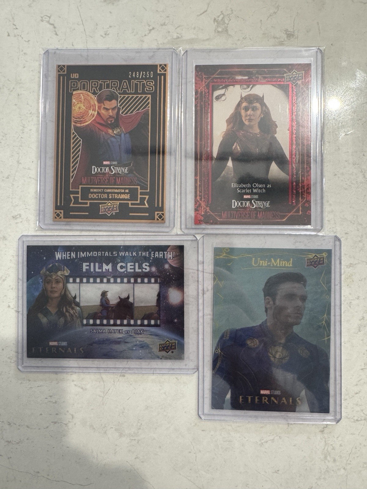 2024 Upper Deck Marvel MCU 17-Card Lot Doctor Strange Eternals Infinity Allure