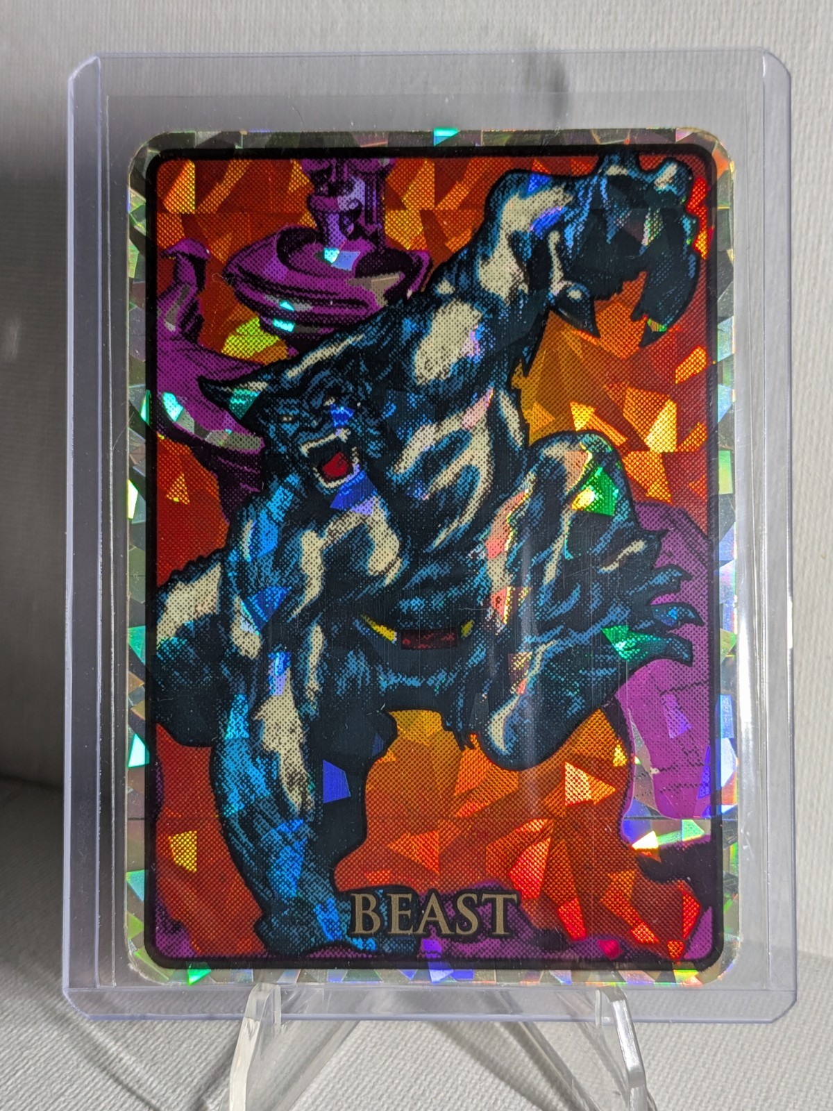 RARE Vintage 1992 Marvel Beast Unlicensed Vending Machine Sticker