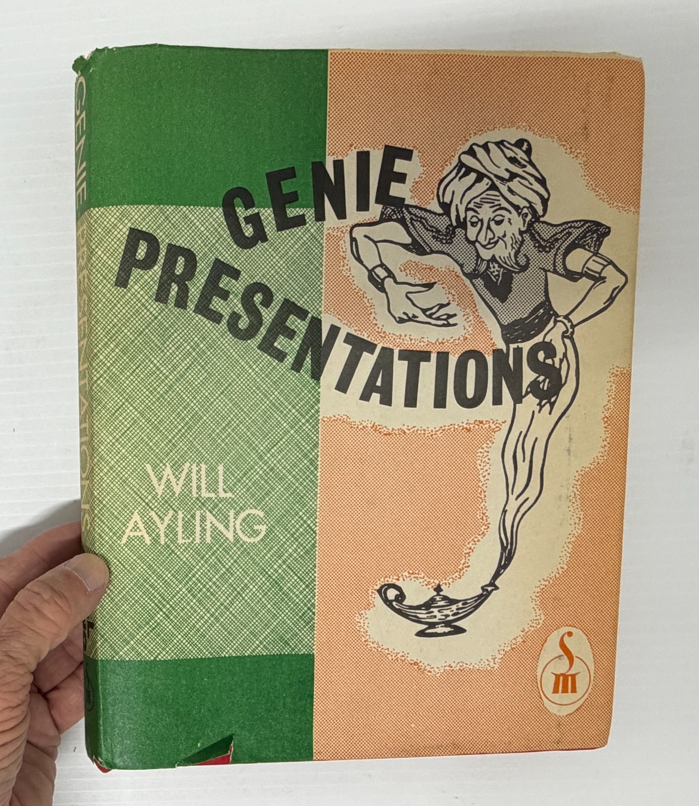 Vintage Supreme Magic Genie Presentations Will Ayling Magic Book Hardcover