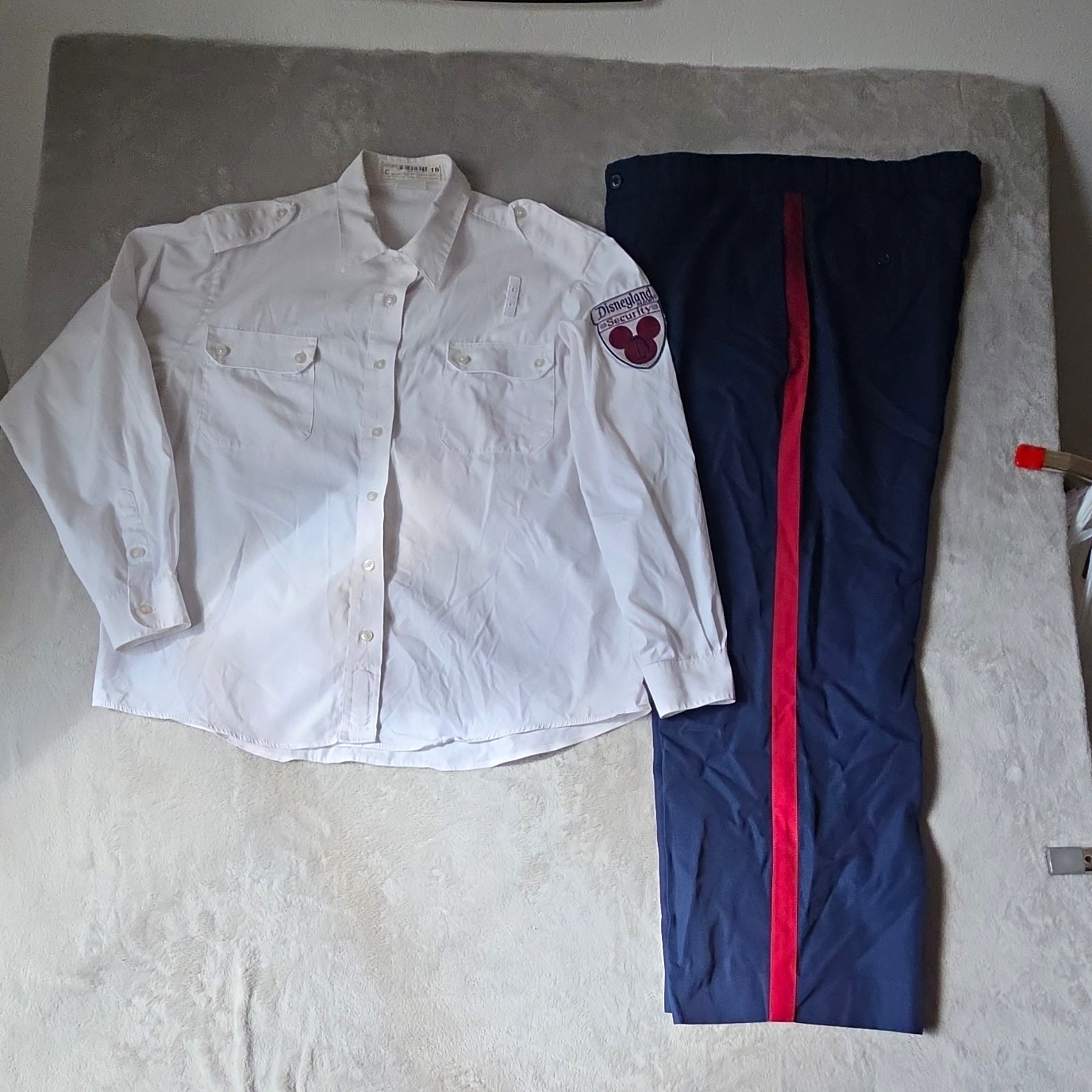 Disneyland Resort Cast Member Exclusive Security Uniform Shirt & Pants Set Disneyland Resort Cast Member Exclusive Security Uniform Shirt & Pants Set