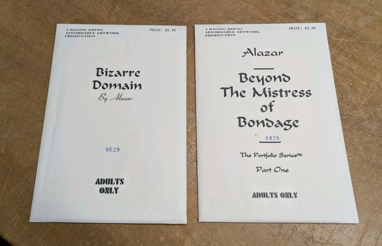 ALAZAR Beyond the Mistress of Bondage Part 1 One Bizarre Domain Signed/Numbered