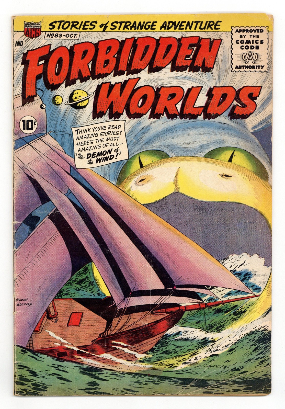 Forbidden Worlds #83 GD/VG 3.0 1959