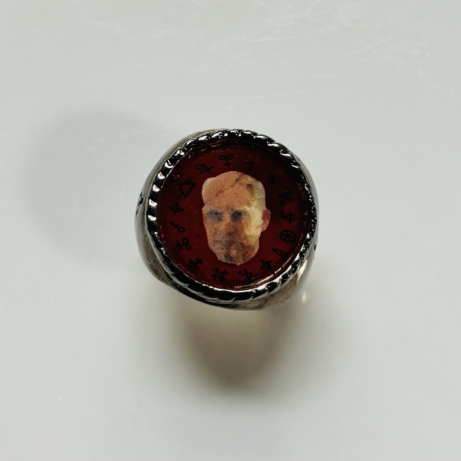 Fraternitas Saturni Cult Leader Ring - Eugen Grosche - Aleister Crowley