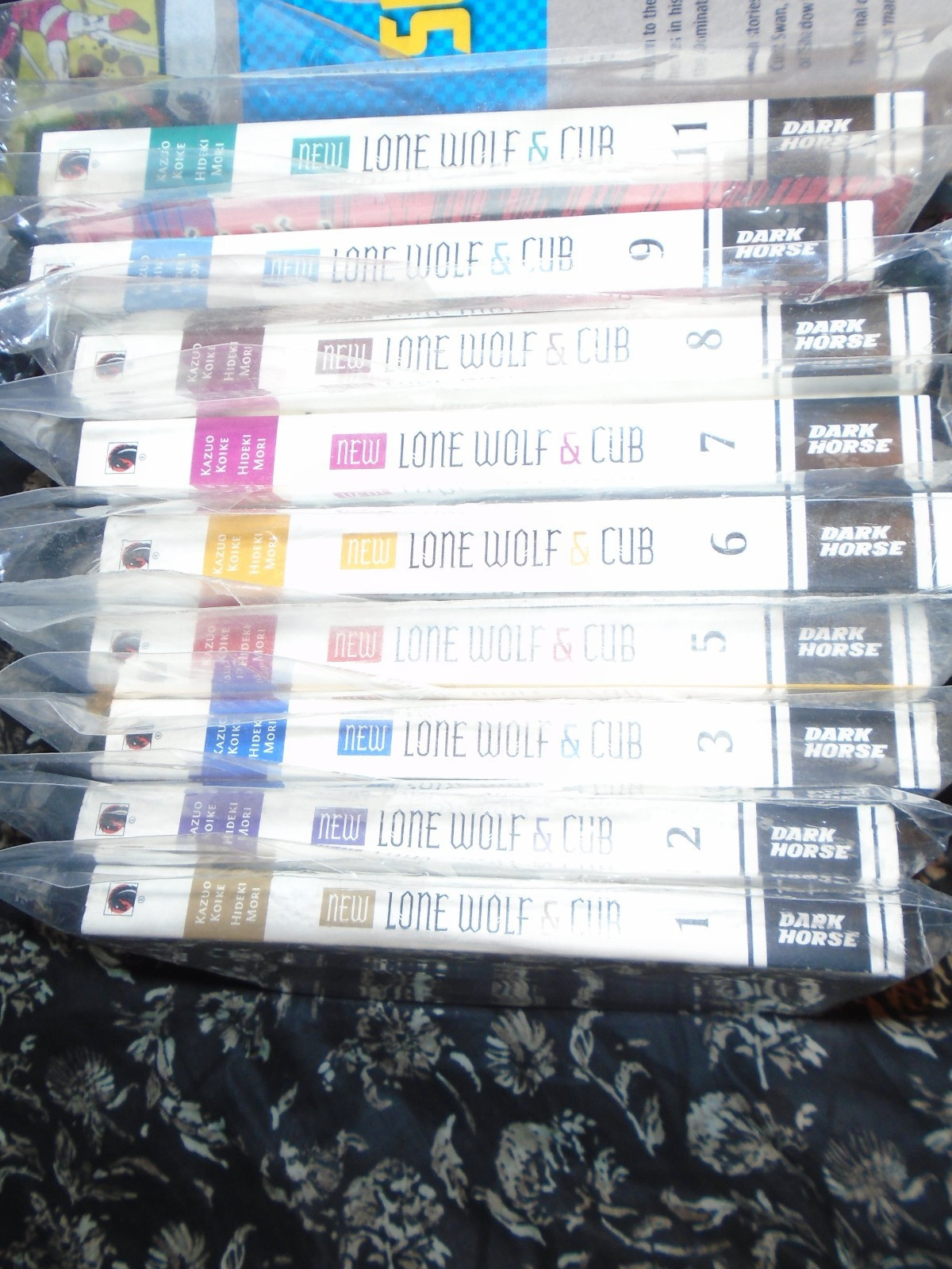 NEW LONE WOLF AND CUB SET LOT 1-11 MISSING 4,10 KAZUO KOIKE HIDEKI MORI SEQUEL