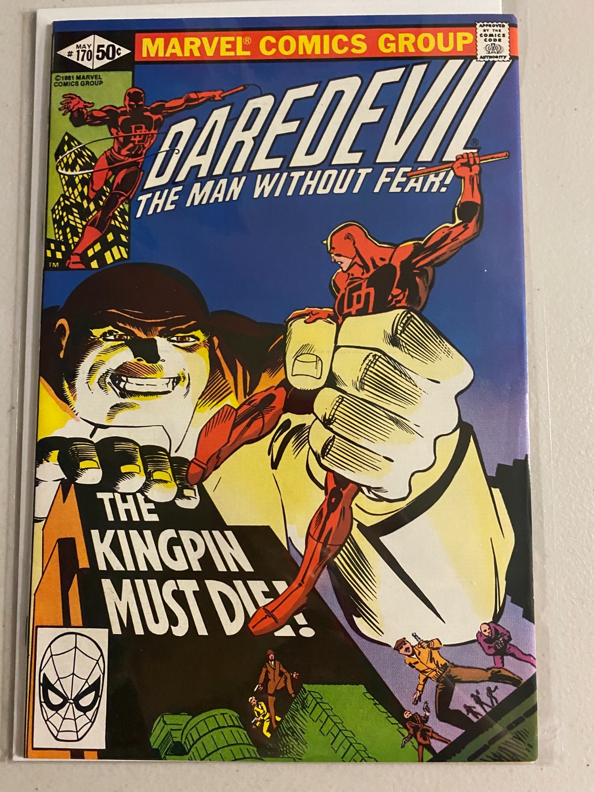 Daredevil #170 direct 1st Kingpin in Daredevil 7.0 (1981) Daredevil #170 direct 1st Kingpin in Daredevil 7.0 (1981)