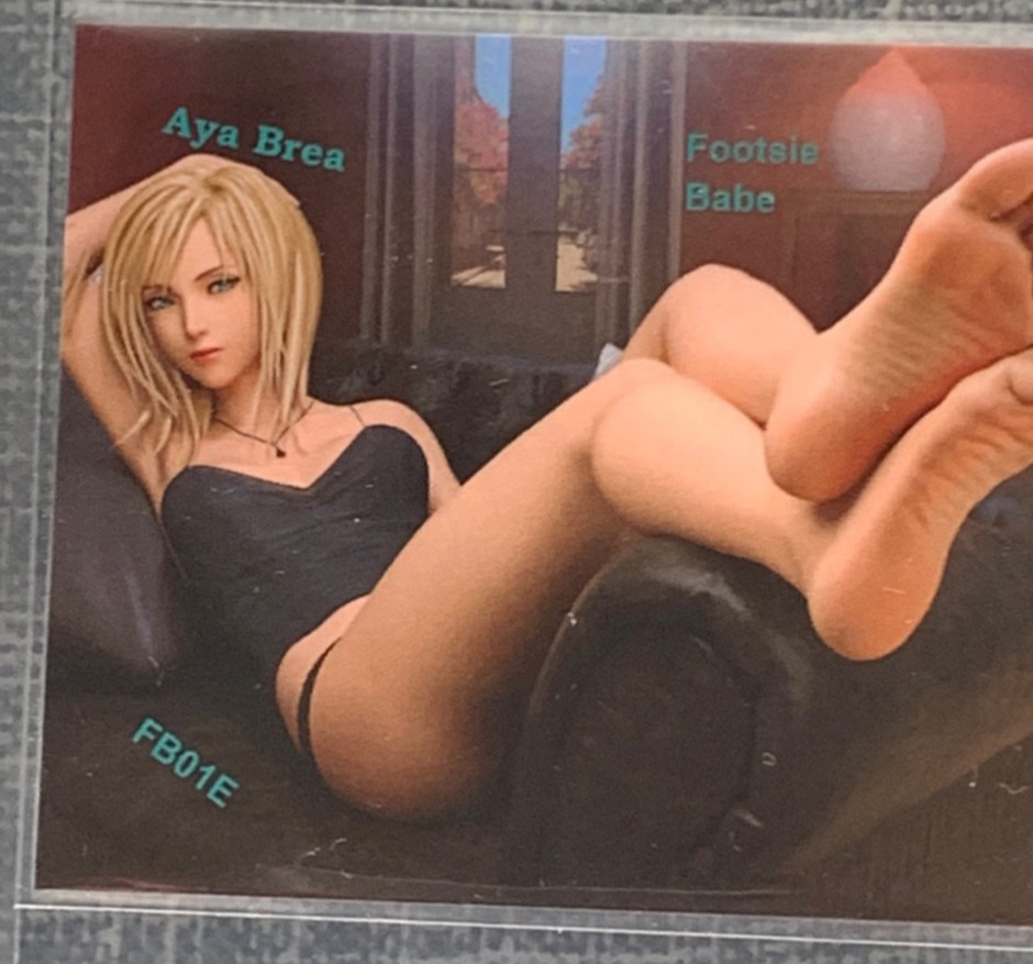 Aya Brea Parasite Eve Custom Card Waifu Anime Manga with Display Case & Stand Aya Brea Parasite Eve Custom Card Waifu Anime Manga with Display Case & Stand