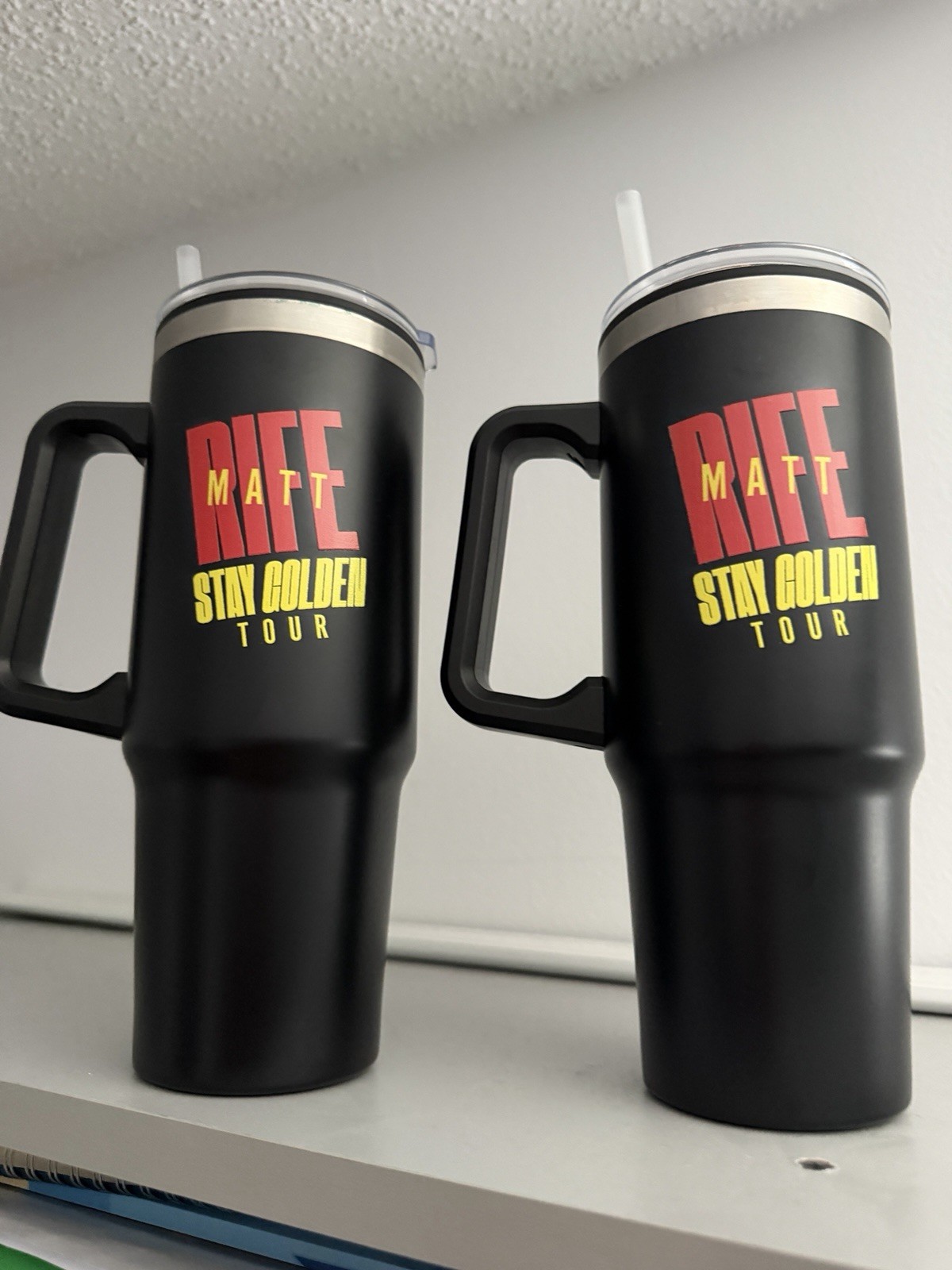 Matt Rife Stay Golden Tour Tumbler