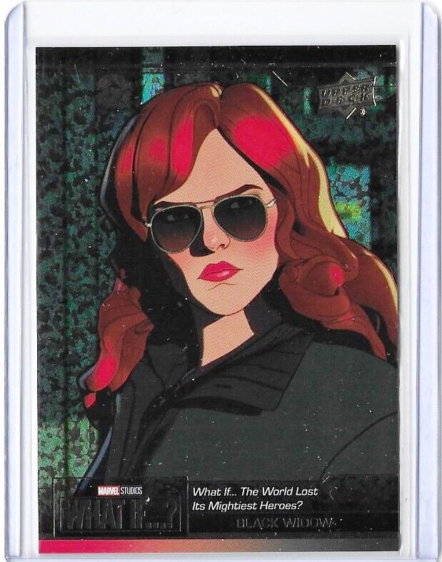 2023 Upper Deck Marvel What If Black Widow #43 Cosmic Speckles E-PACK EXCLUSIVE