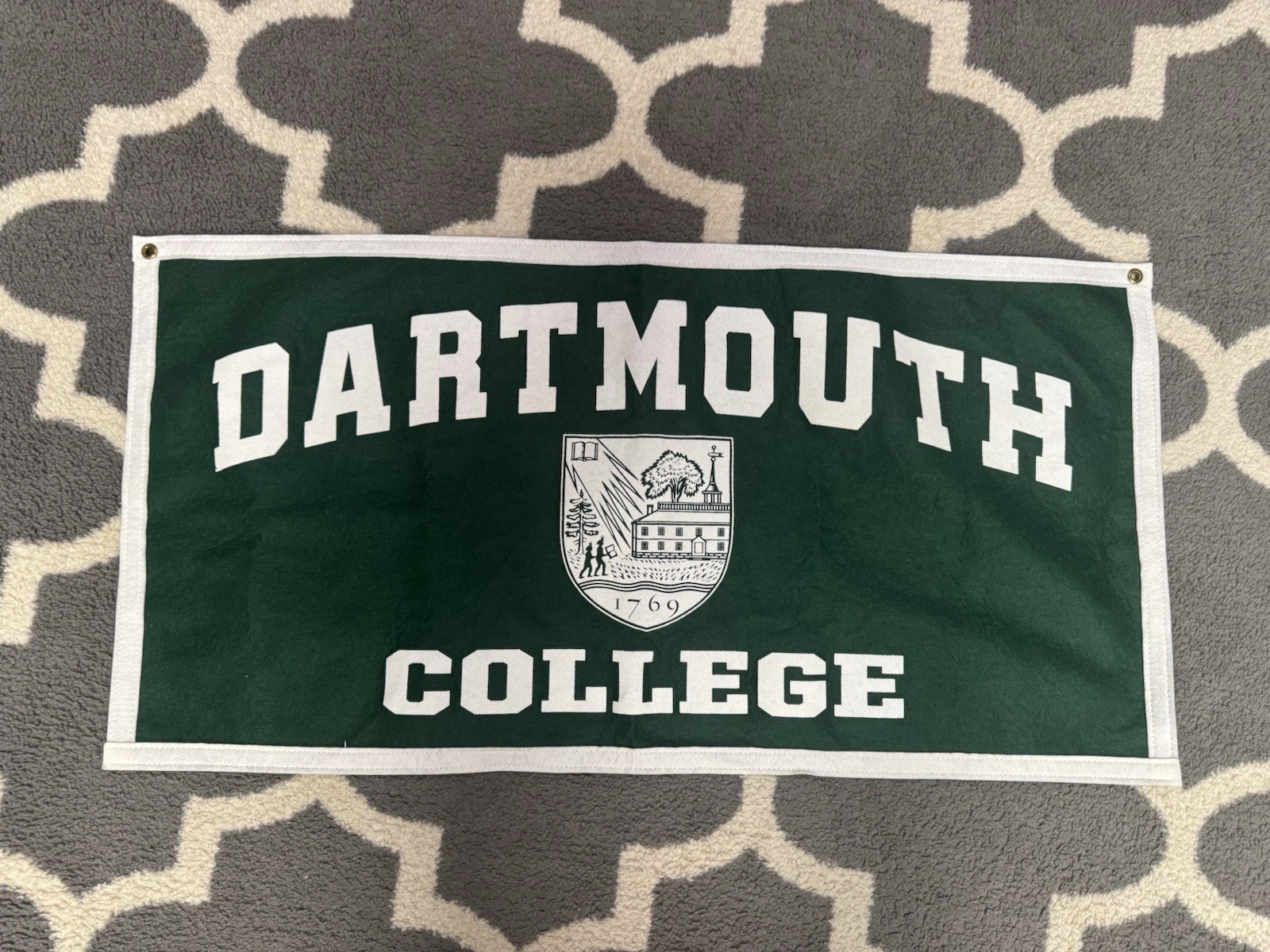 Dartmouth College Felt Banner Large 35x17 Only One On EBay