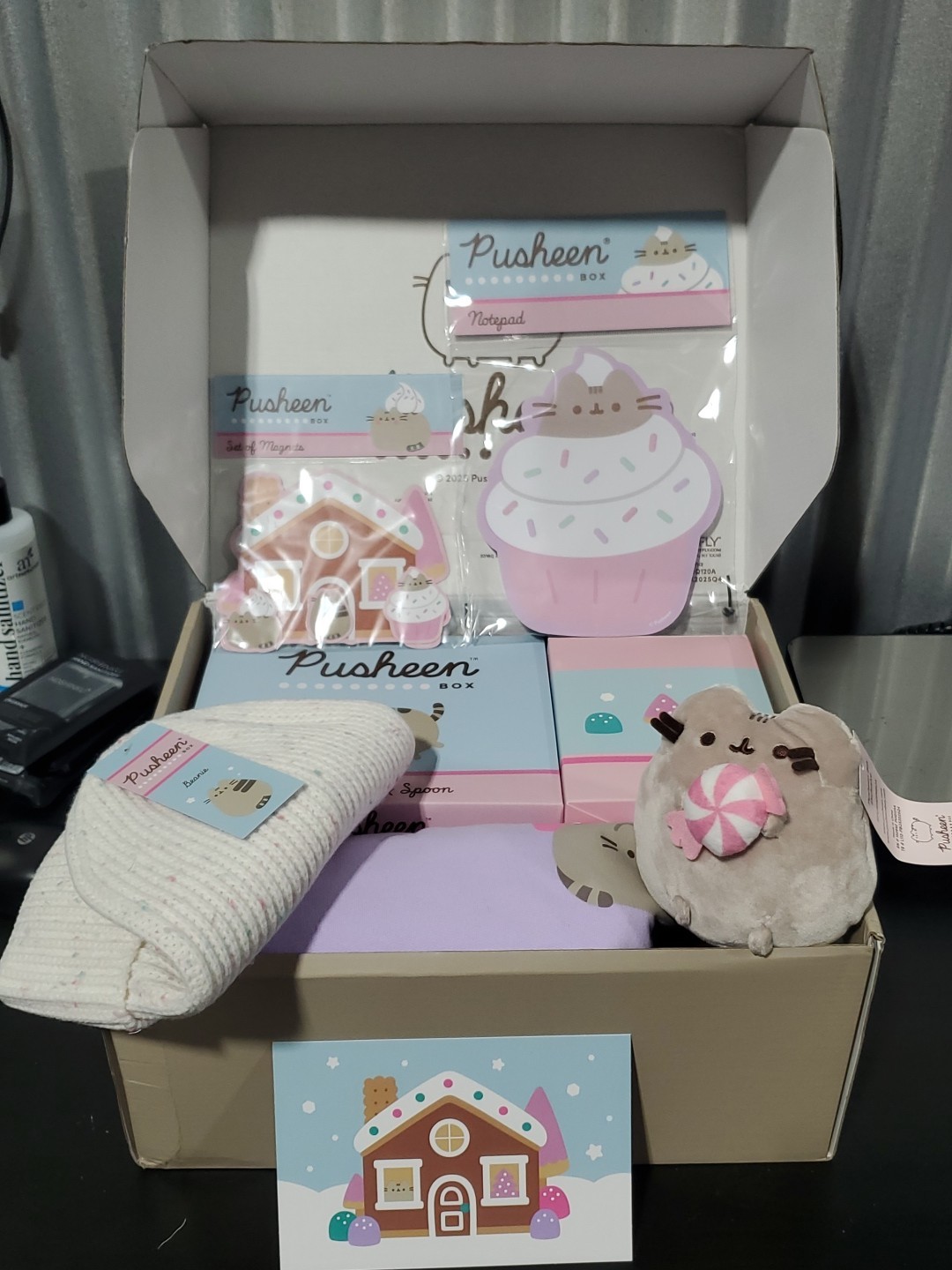 PUSHEEN WINTER BOX 2025 7 Pieces XL Hoodie NEW