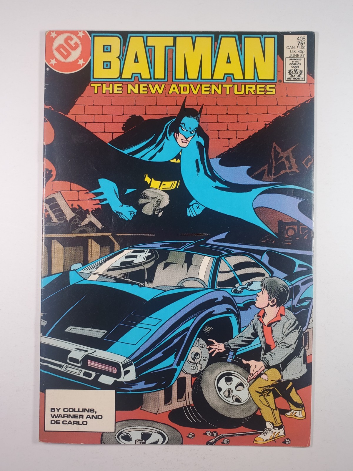 Batman #408 FN 1987 Key Issue New Origin of Jason Todd 1st Appearance Ma Gunn Batman #408 FN 1987 Key Issue New Origin of Jason Todd 1st Appearance Ma Gunn