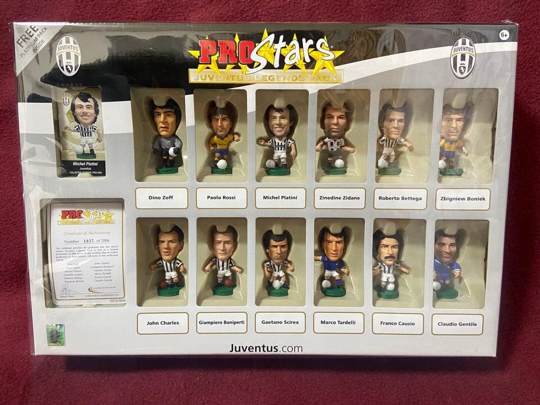 ProStars Juventus Legends 12 Figure Set