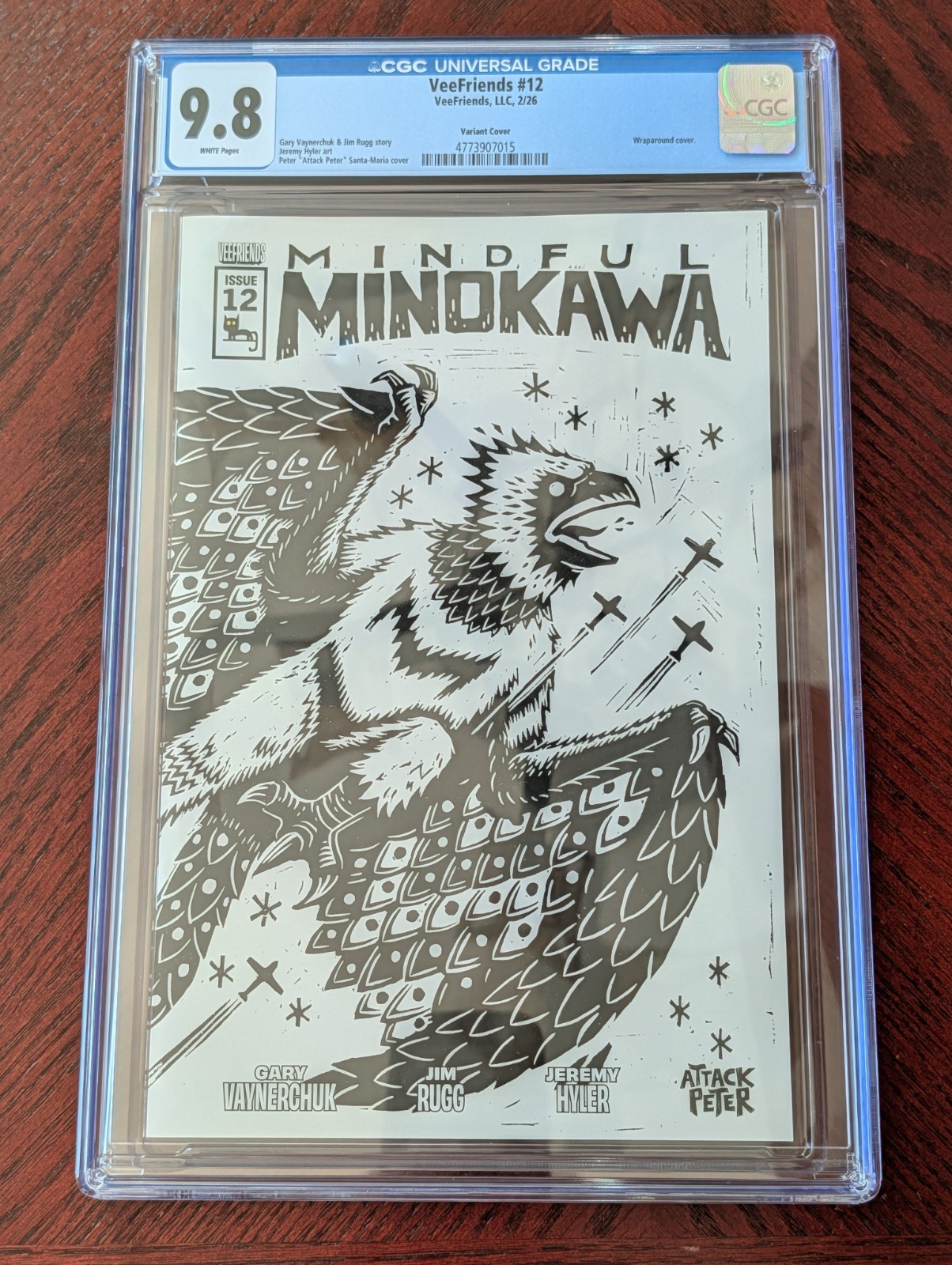 VeeFriends #12 CGC 9.8 Variant Mindful Mindkawa Attack Peter Gary Vee 2026