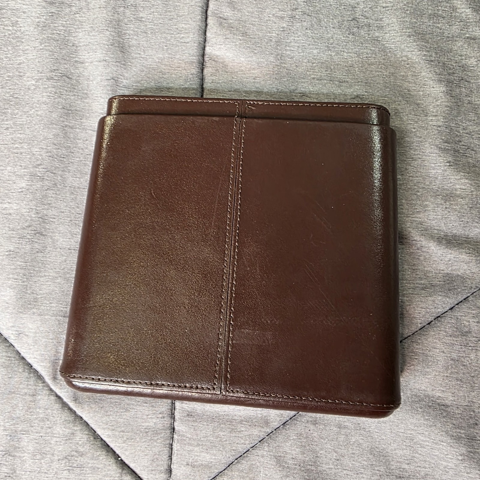 Vintage Donatus Solingen Leather Cigar Case Brown Wood Lined Travel Humidor Vintage Donatus Solingen Leather Cigar Case Brown Wood Lined Travel Humidor