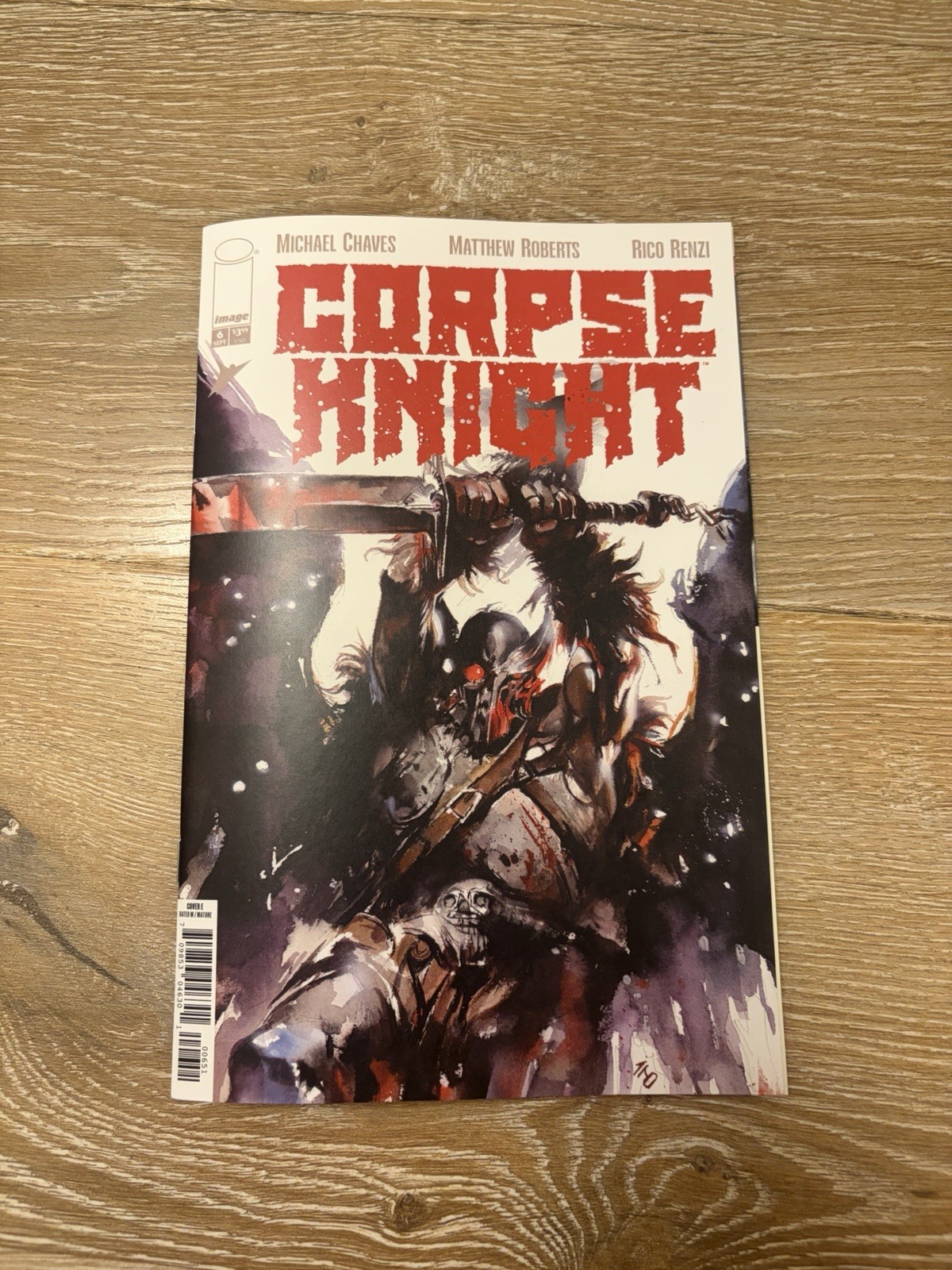 CORPSE KNIGHT #6 ITO 1:50 INCENTIVE COVER VARIANT