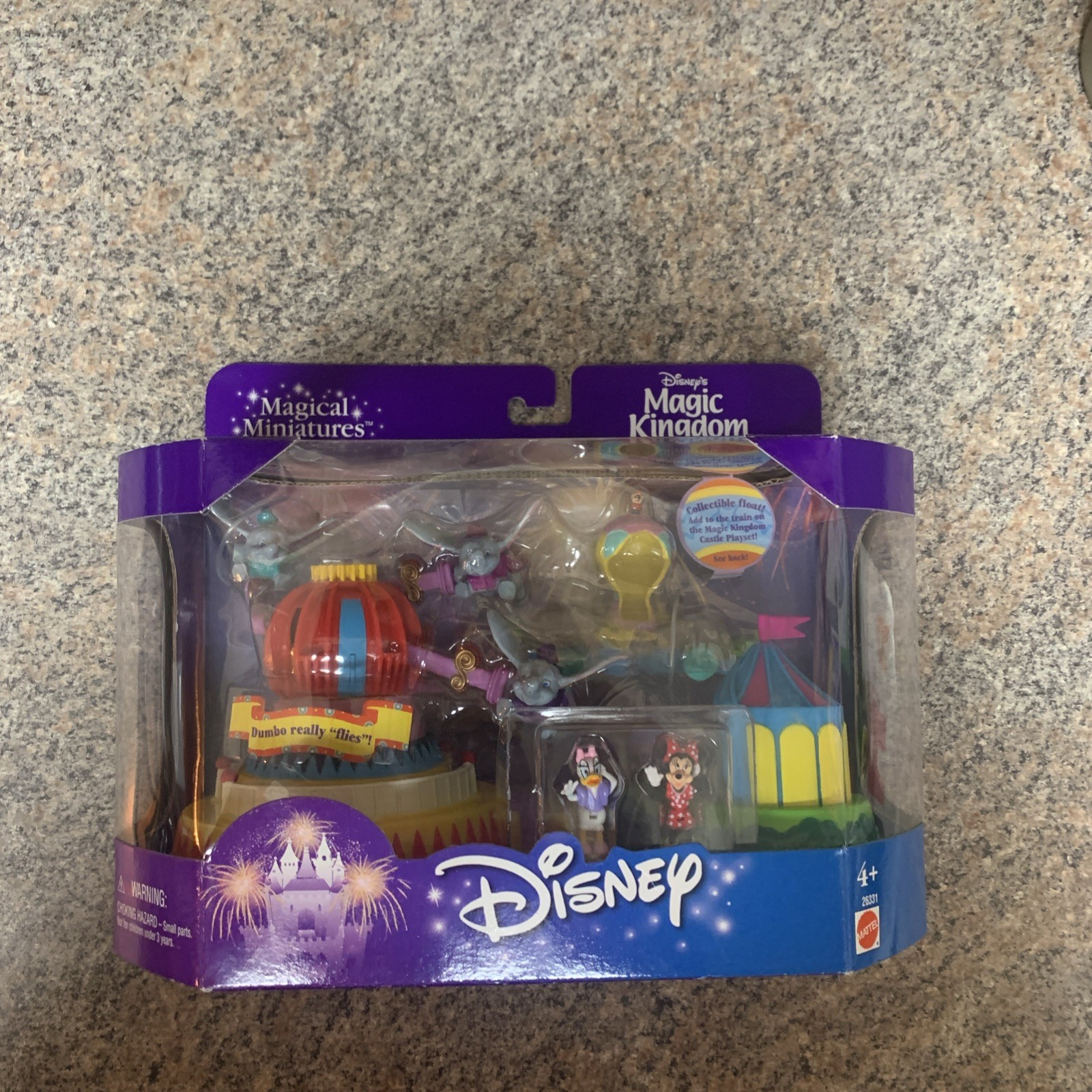 Disney Magic Kingdom Magical Miniatures Dumbo the Flying Elephant Playset 26331