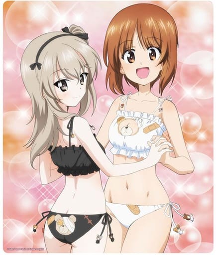 Girls und Panzer Miho Nishizumi Arisu Shimada Mousepad Japan