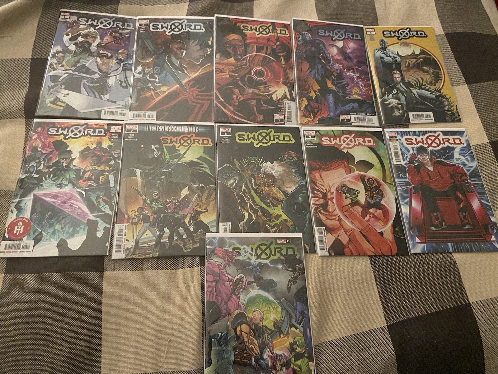 S.W.O.R.D. #1-11 Complete Set (2020-2021) Marvel Comics 