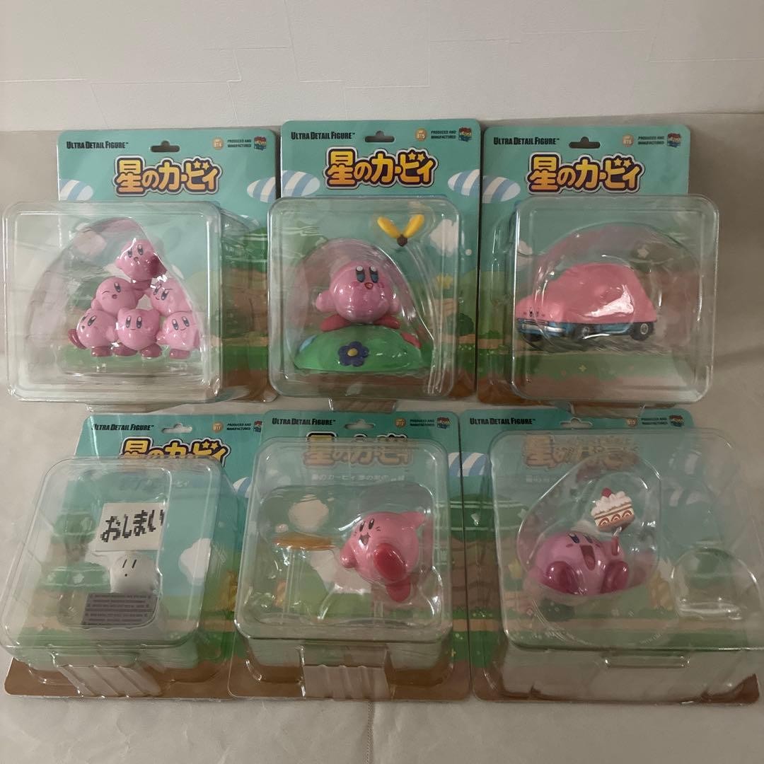 Kirby UDF Ultra Detail Figure Set 6 Pieces No 811 to 816 Collectible 15+ Kirby UDF Ultra Detail Figure Set 6 Pieces No 811 to 816 Collectible 15+