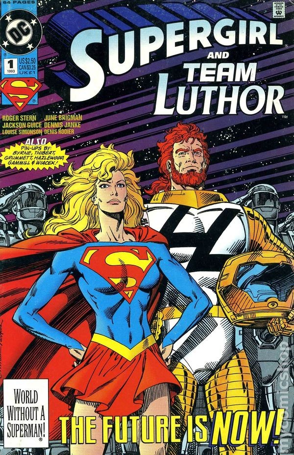 Supergirl Lex Luthor Special #1 VG 1993 Stock Image Low Grade