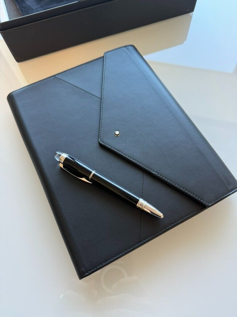 RARE Montblanc Augmented Paper and Ballpoint Pen Set 116228 