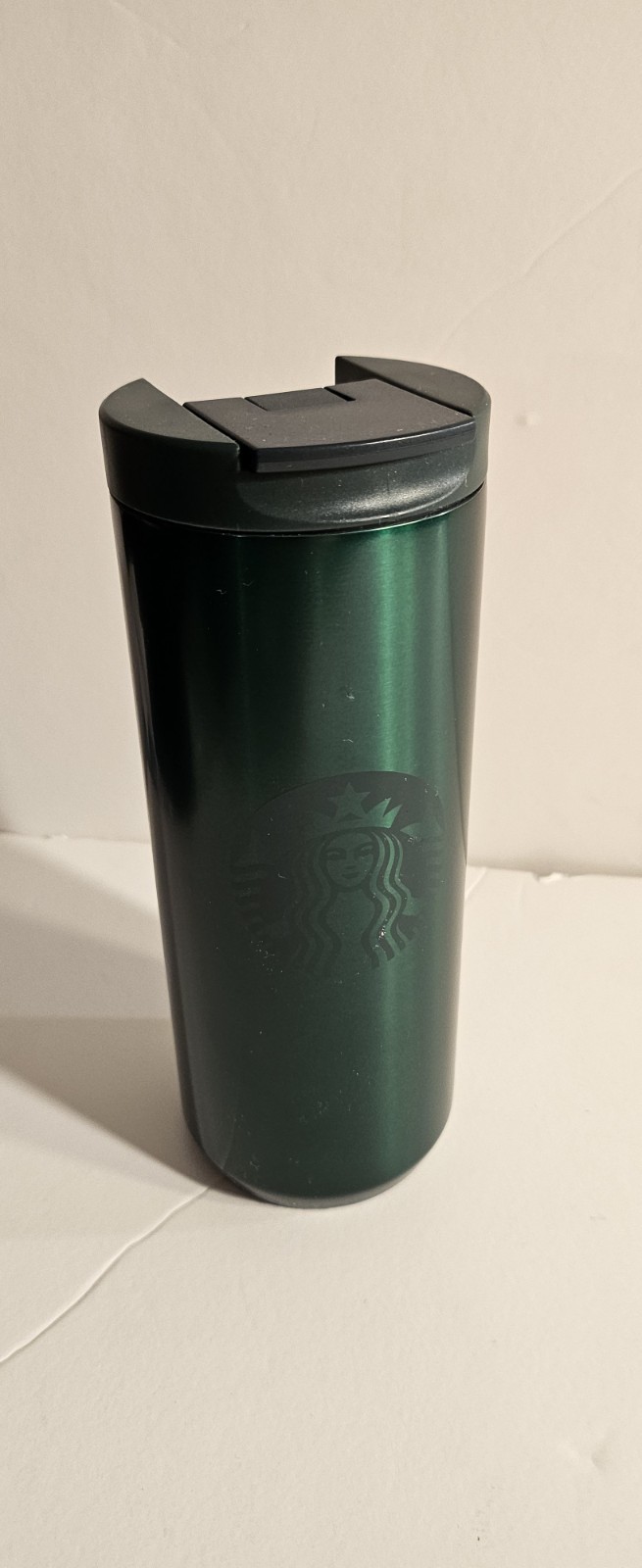 New Starbucks Stainless Steel 12oz Vacuum Insulated Green Shiny Tumbler Nwt