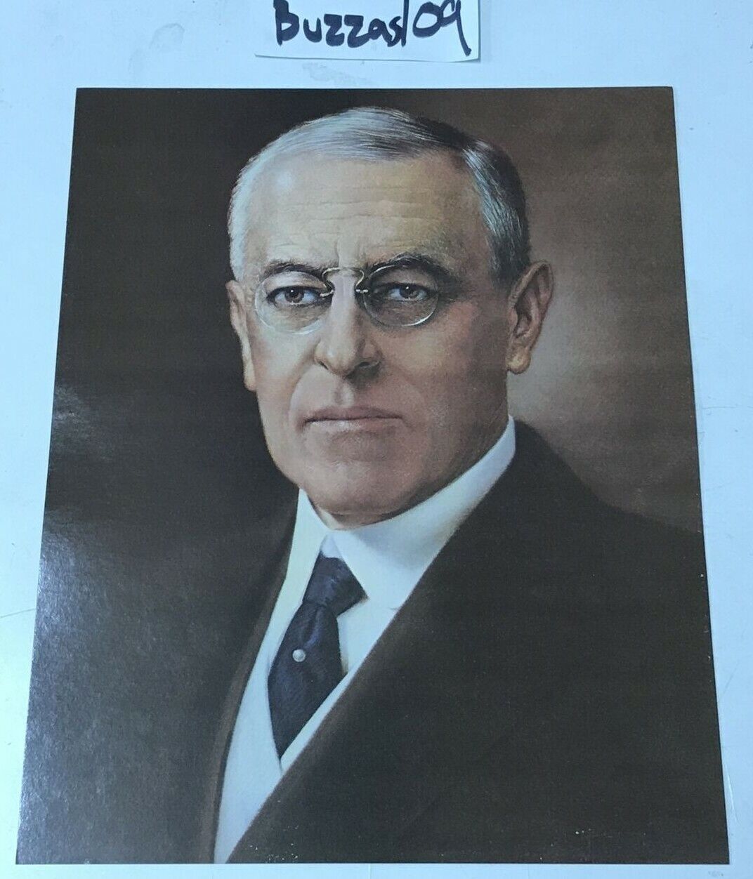 President Woodrow Wilson Portrait Picture 11x14 Poster Print Sam Patrick Bowmar