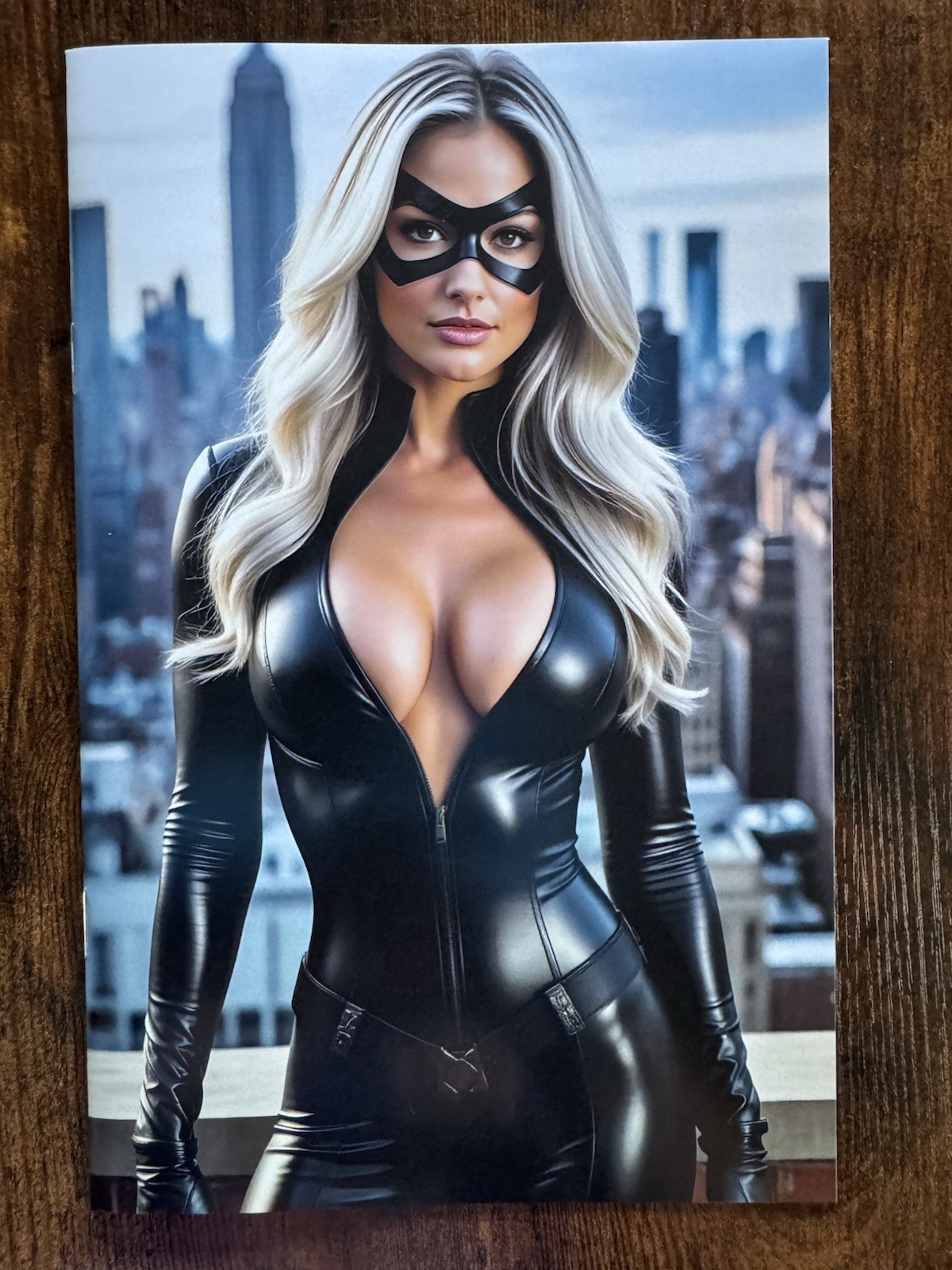 Key Comics #3 Black Cat Inspired Risqué Virgin Variant Exclusive Collector Cover Key Comics #3 Black Cat Inspired Risqué Virgin Variant Exclusive Collector Cover