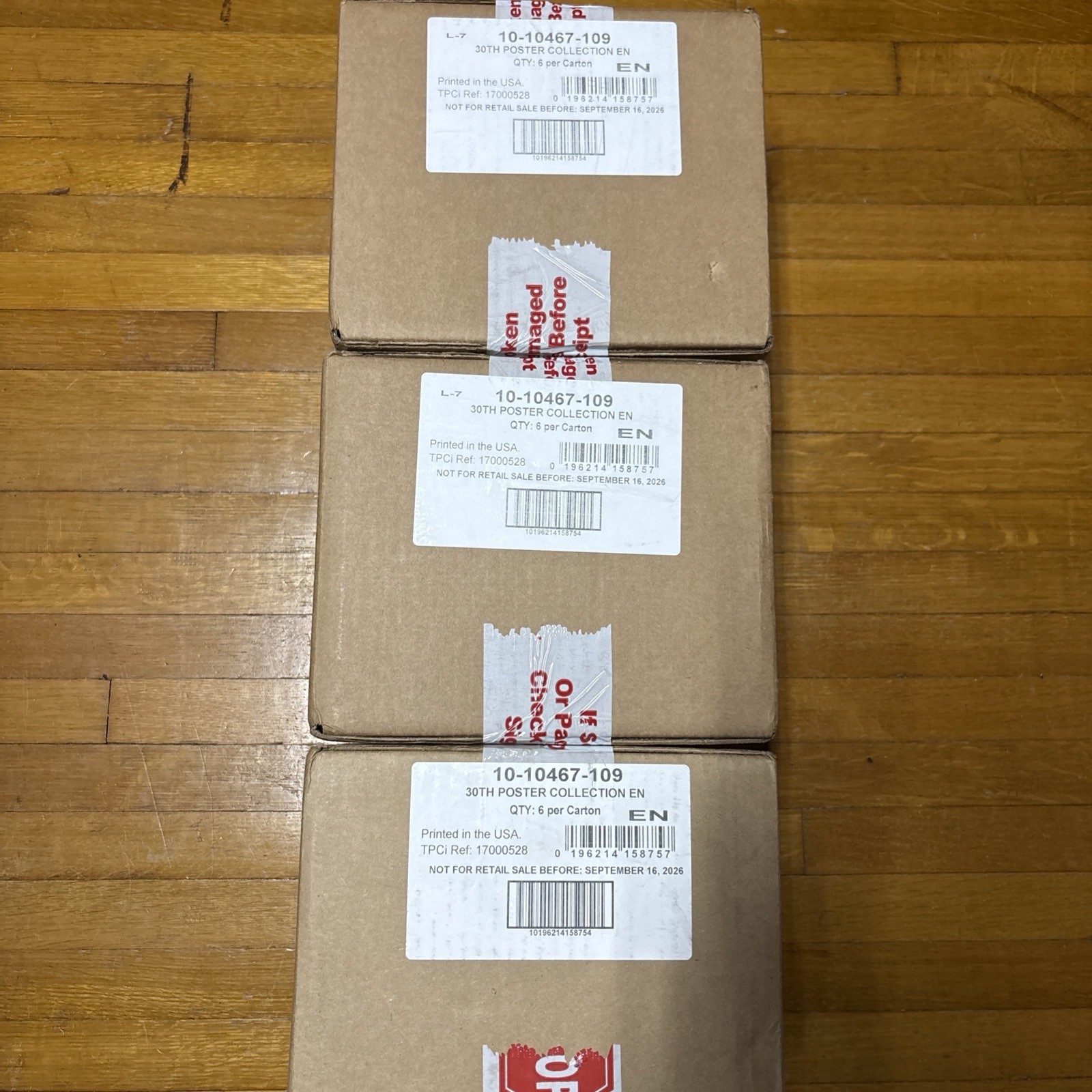 2026 Pokémon 30th Anniversary Celebration Poster Collection Sealed Case