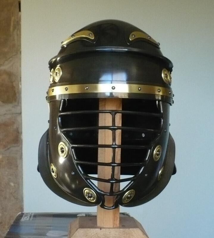 Roman helmet for SCA looking combat Roman Replica Helmet