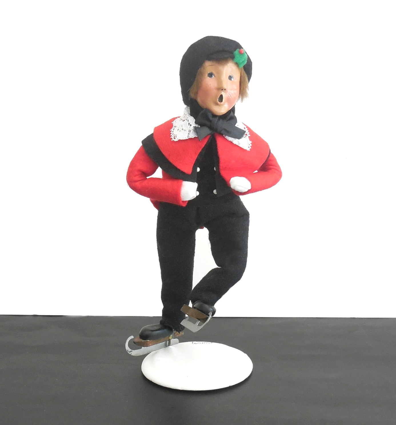 Vintage 1992 Byers Choice Caroler Rare Boy Skater Limited Edition 94/100