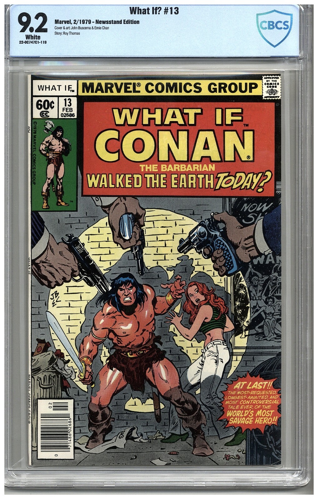 What If?  # 13   CBCS   9.2   NM-  White pgs  2/79  Newsstand Edition   See phot