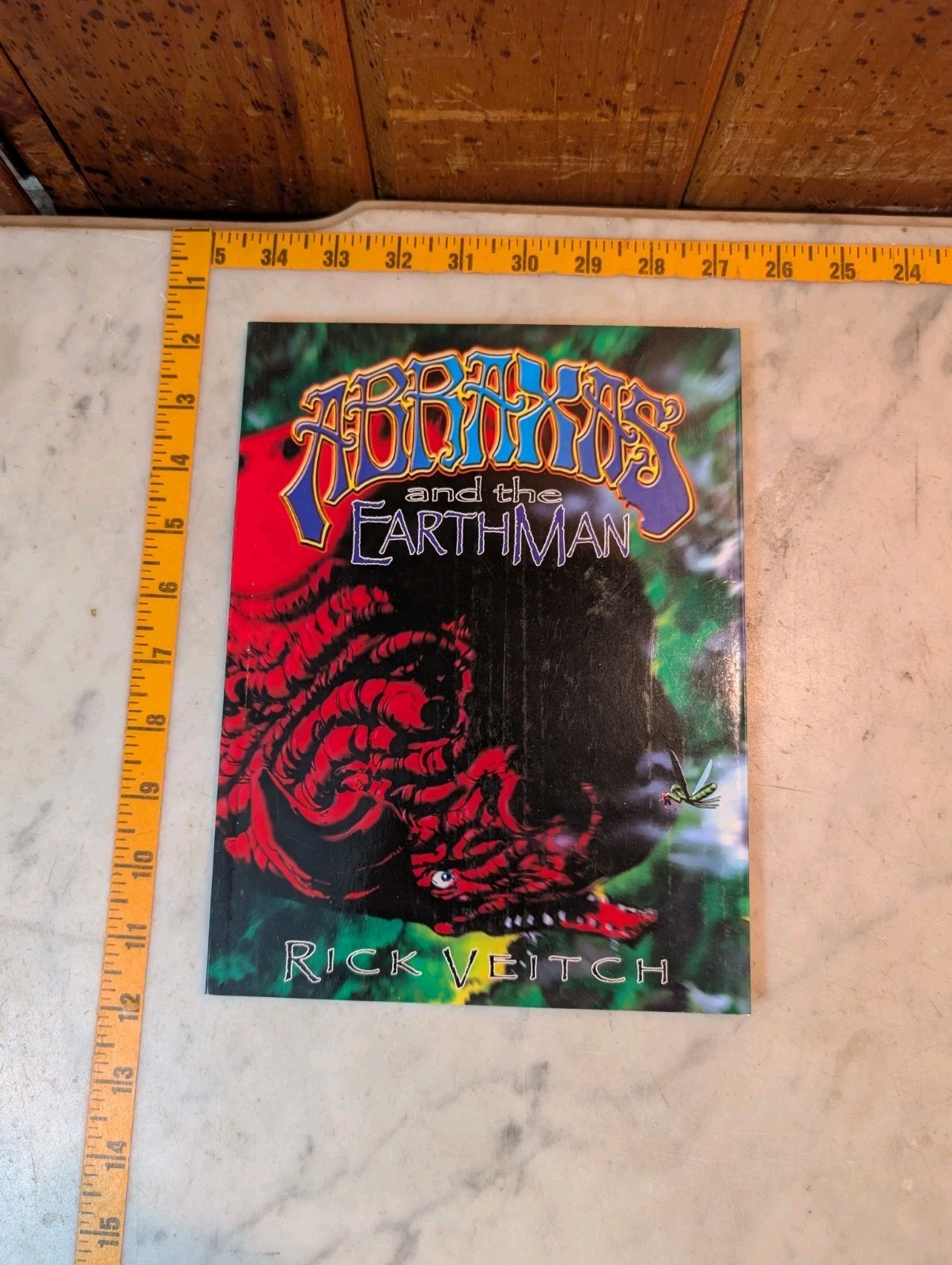 SIGNED By Rick Veitch Abraxas and the Earthman King Hell Press Graphic Novel